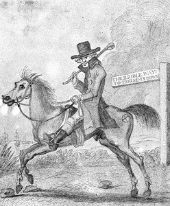 少しの血、1787年。 作： W. Dickinson