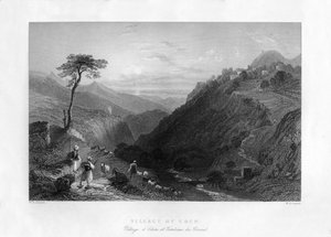 エデンの村、1841年。