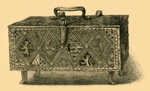 ヴァランスキャスケット、c1305-1312、1881。 作： W. Harbutt