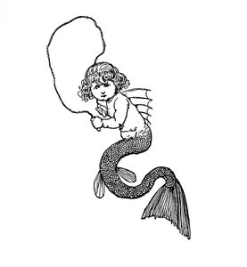 最年少は最も愛らしい、c1930 作： William Heath Robinson