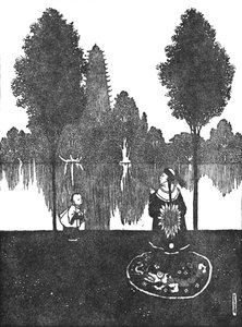 彼らは都市、宮殿、庭園を崇拝しました、c1930 作： William Heath Robinson