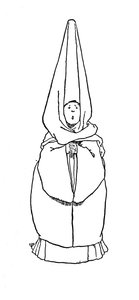 女王に尋ねられた話、c1930 作： William Heath Robinson