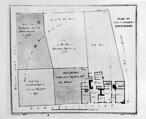シェイクスピアの生家の計画 作： W. Heming