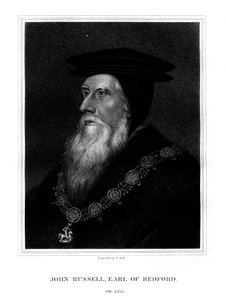ジョンラッセル、初代ベッドフォード伯爵、英国王室、1825年。