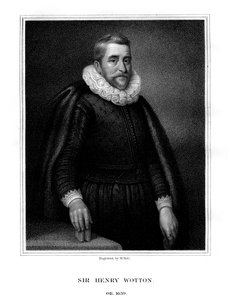 ヘンリーウォットン卿、英語の作家および外交官、1824年。
