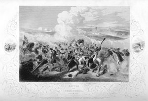 クリミア戦争、1855年、1857年のエウパトリアの戦い。 作： W. Hulland