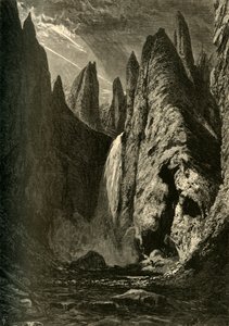 タワーフォールズ」、1872年   作： W. J. Linton