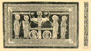 ヒルデスハイムの携帯用祭壇、c1160-1170、1881 年。 作： W Jones