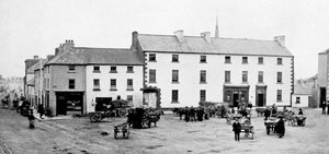 The Square、Mountmellick、Laois郡、アイルランド、1924-1926年。 作： W. Lawrence