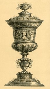 シルバーのカップと蓋、c1550、1881。