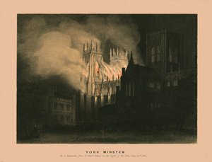 ヨーク・ミンスター」1840年 作： W Monkhouse