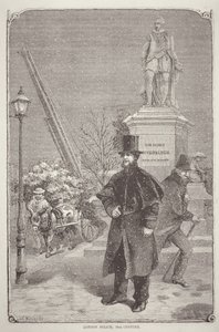 1850年代のロンドンの警察官（エングレービング