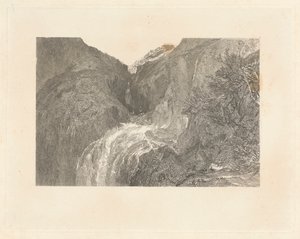 ティーズ川に架かる鎖橋 作： W. R. Smith