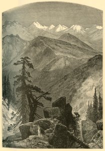 シエラの頂上」、1874年。   作： W. Roberts