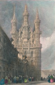 ホテルドゥヴィル、ルーヴェン、19世紀。 作： W. Wallis