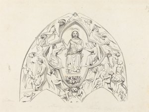 最後の審判、リンカーン大聖堂 作： W. Walton after John Flaxman