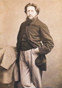 フォード・マドックス・ブラウン、1864年頃（アルブメン・カルト・デ・ビジット） 作： W. and D. Downey