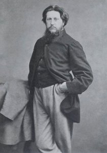 フォード・マドックス・ブラウン 1864年頃（アルブメン・カルト・ド・ヴィジット） 作： W. and D. Downey