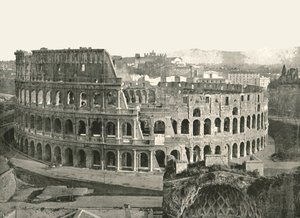 コロッセオ、ローマ、イタリア、1895年。 作： W and S Ltd