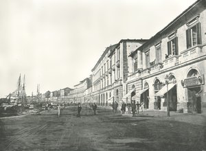 マリーナ、メッシーナ、シチリア島、イタリア、1895。 作： W and S Ltd