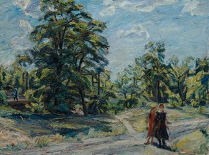 木の風景 作： Waldemar Rosler