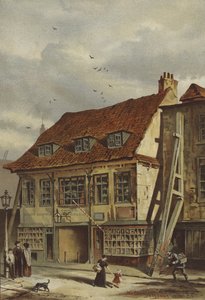 Bunyan&39;s Meeting-House、Lambeth（chromolitho） 作： Waldo Sargeant