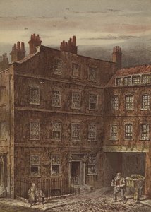 Dr Johnson&39;s House、Gough Square、Fleet Street（chromolitho）