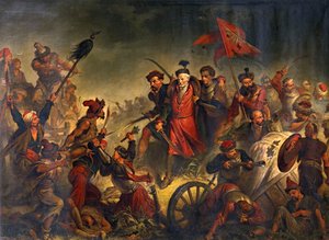 チェコラの戦いでのスタニスワフ・ゾルキェフスキの死 1620