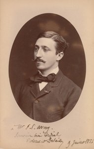 [エドゥアール・ディテール]、1870年代。 作： Walery Frères