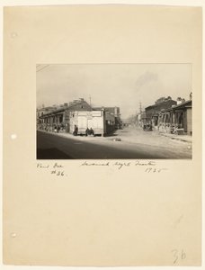 サバンナ・ニグロ・クォーター 作： Walker Evans