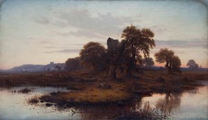 「国境の砦」、1848～1895年 作： Waller Hugh Paton