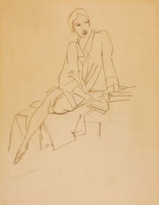 着衣モデル 作： Walt Kuhn