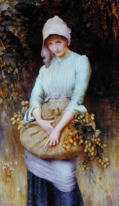A Kentish Maiden 作： Walter Chamberlain Urwick