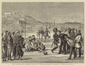 アフガニスタン戦争、ケラトギルザイでの第59連隊によるサッカーの試合