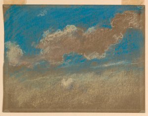 青い空に雲 作： Walter Clark