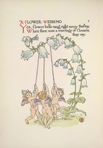 Um casamento de flores 作： Walter Crane