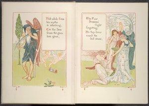 父の時間と四季 作： Walter Crane