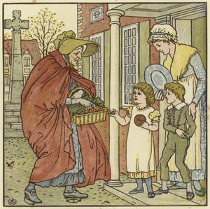 ホットクロスバンズ 作： Walter Crane