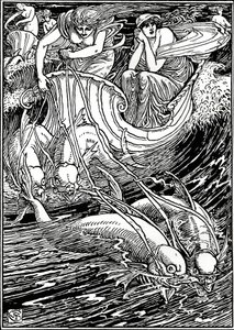 妖精の女王のイラスト、c1890、1897