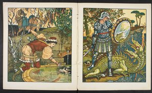 Tarinan kuvitus, Princess Belle étoile. 作： Walter Crane