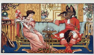 Beauty and the Beet - ill.ウォルター・クレーン 作： Walter Crane