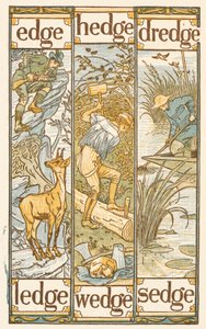 Rhyming words ending in the letter E. The Golden primer.   1449535   ja       japanese Successfully Translated  Original: Illustration for Evangeline, A Tale of Arcadie, by Henry Wadsworth Longfellow (litho) Translat: Illustration for Evangeline, A Tale of