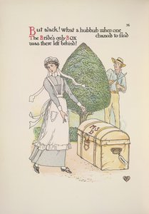 A única caixa da noiva havia sido deixada para trás 作： Walter Crane