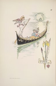 ハネムーン。 ゴンドラに乗るふたり 作： Walter Crane