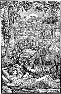 Viaja com um burro nas Cevenas (Travels with a burro in the Cevennes) de Robert Louis Stevenson. da noite, L