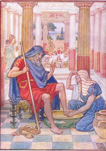 いや、本当に、あなたはオデュッセウス、ギリシャの物語、1930年代からのイラスト 作： Walter Crane