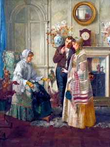 「恋人」、1892 作： Walter Dendy Sadler