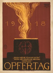 1918年オプフェルタグ犠牲の日、1918年。 作： Walter Ditz