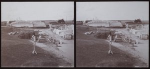 Old Sarum, Salisbury, Wiltshire, 1913年。