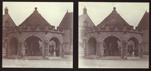 Somerton Market Cross, Market Place, Somerton, South Somerset, Somerset, 1913年。 作： Walter Edward Zehetmayr